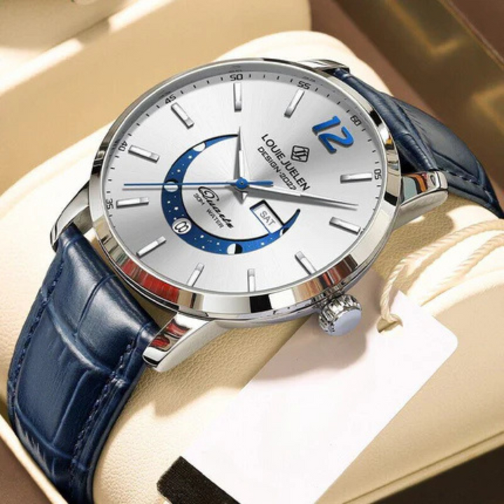 Modiva's Classic Business Chronograph Wrist Watch