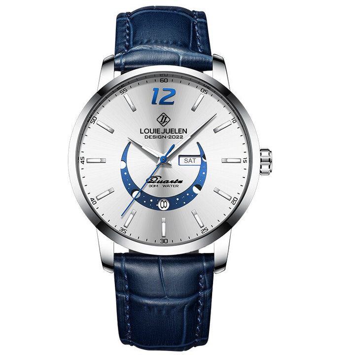 Modiva's Classic Business Chronograph Wrist Watch