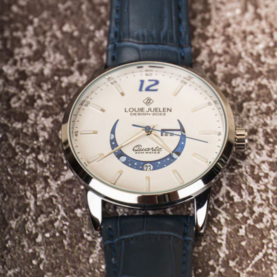 Modiva's Classic Business Chronograph Wrist Watch