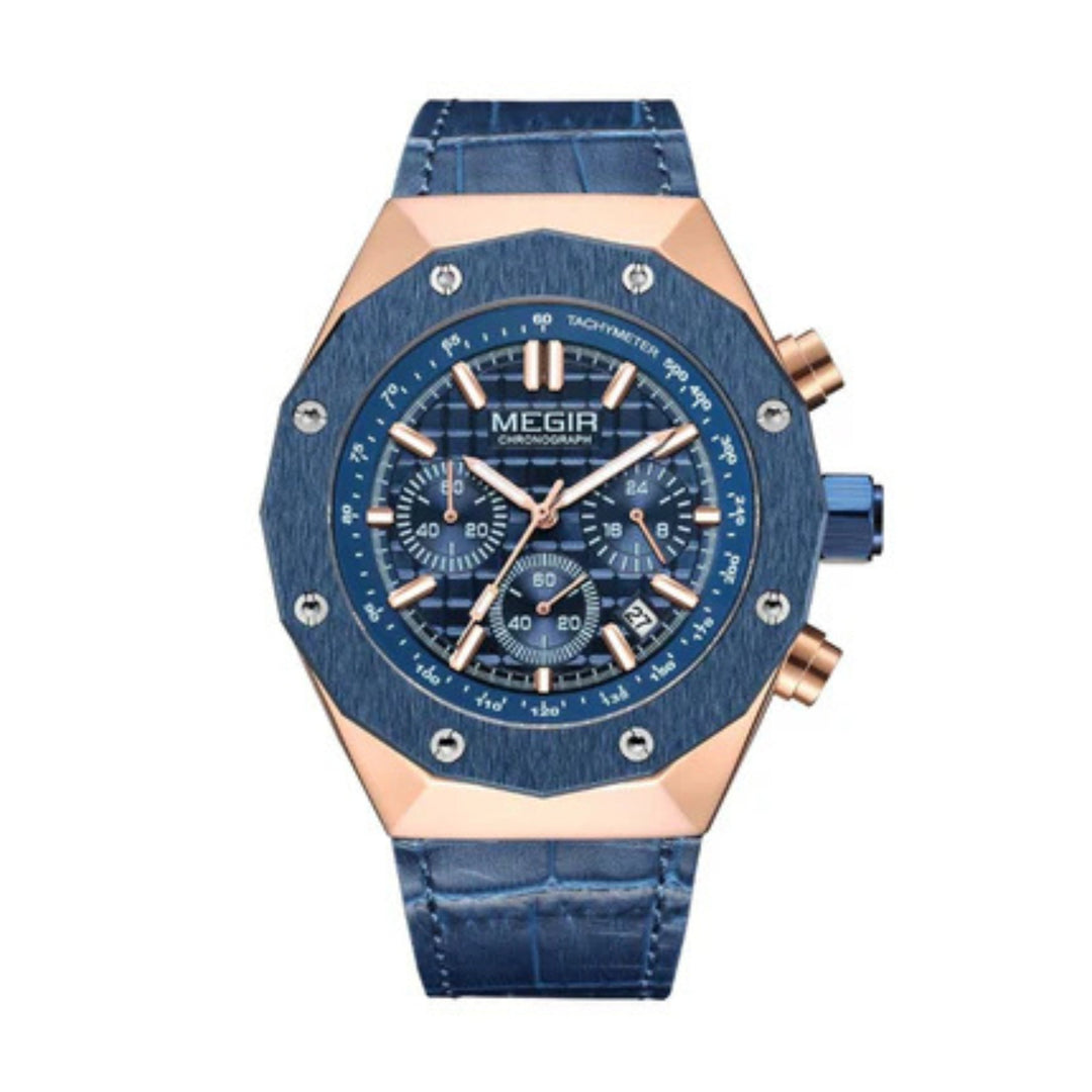 Modiva's Waterproof Chronograph Wrist Watch