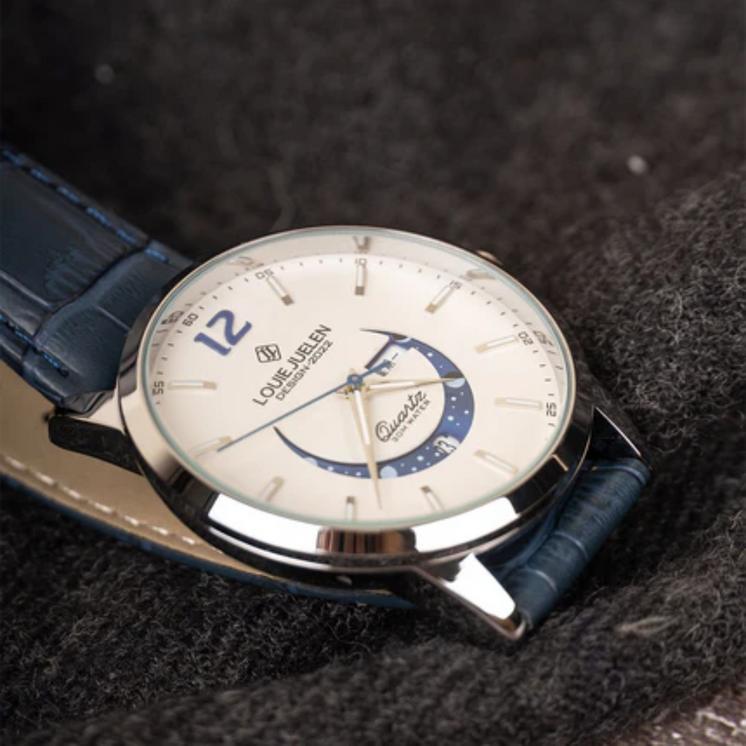 Modiva's Classic Business Chronograph Wrist Watch