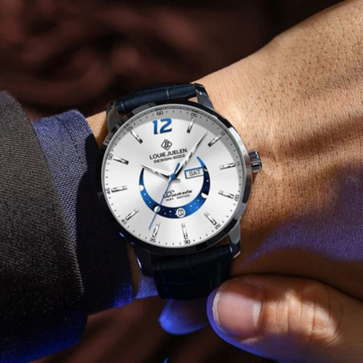 Modiva's Classic Business Chronograph Wrist Watch