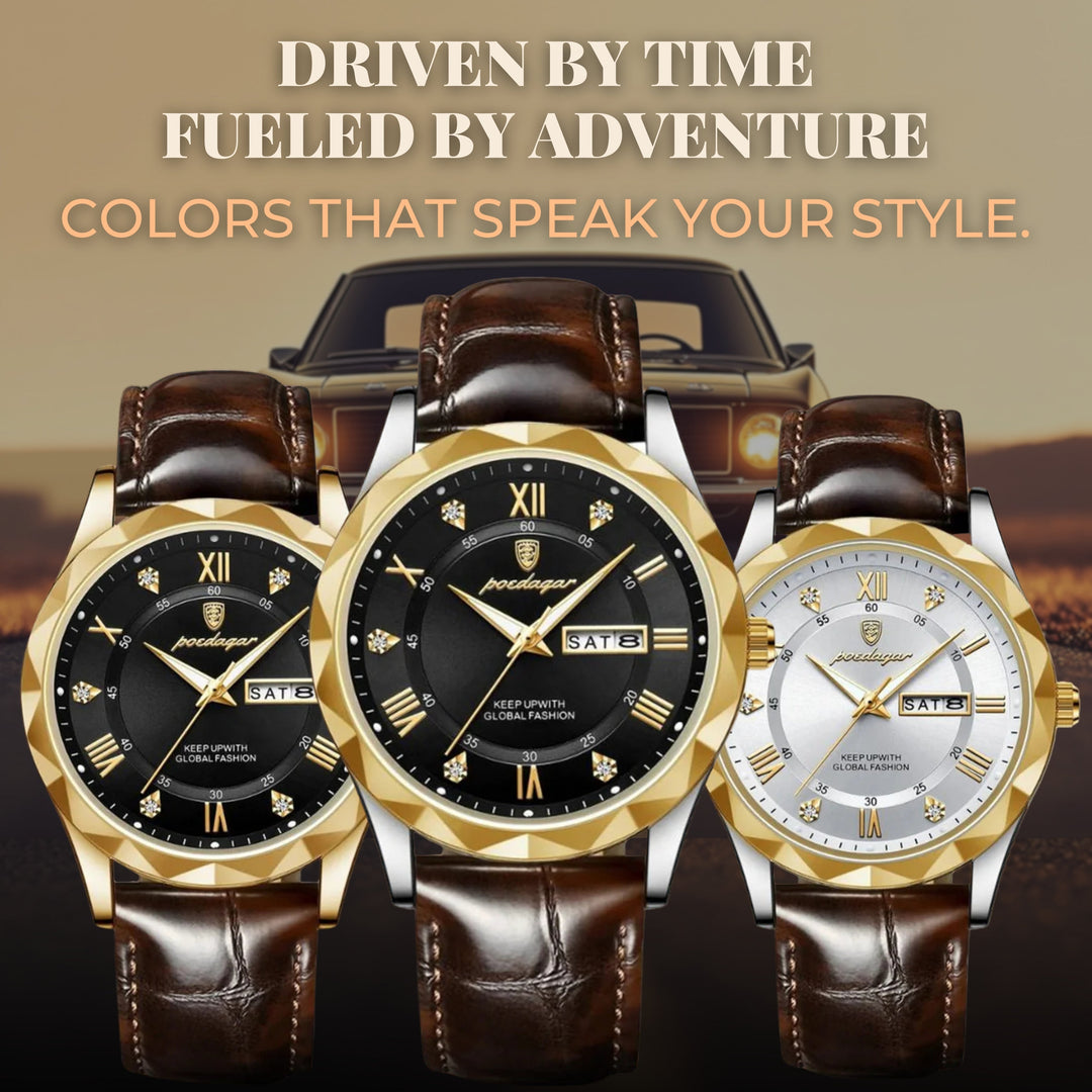 Modiva's Classic Charm Luxury Wrist Watch
