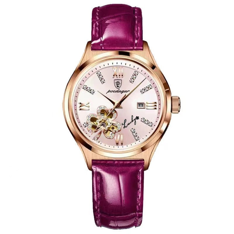Modiva's Stunning Diamond Dial Wrist Watch
