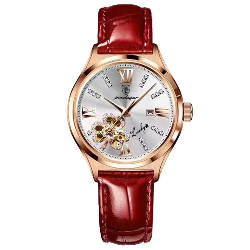 Modiva's Stunning Diamond Dial Wrist Watch