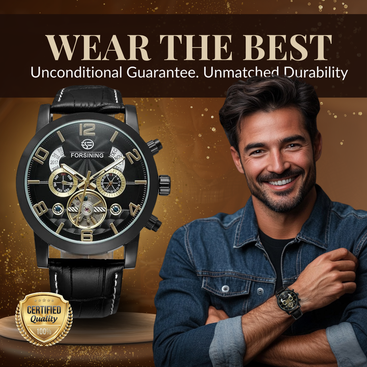 VORTEX | Luxury Tourbillon Automatic Mechanical Watch