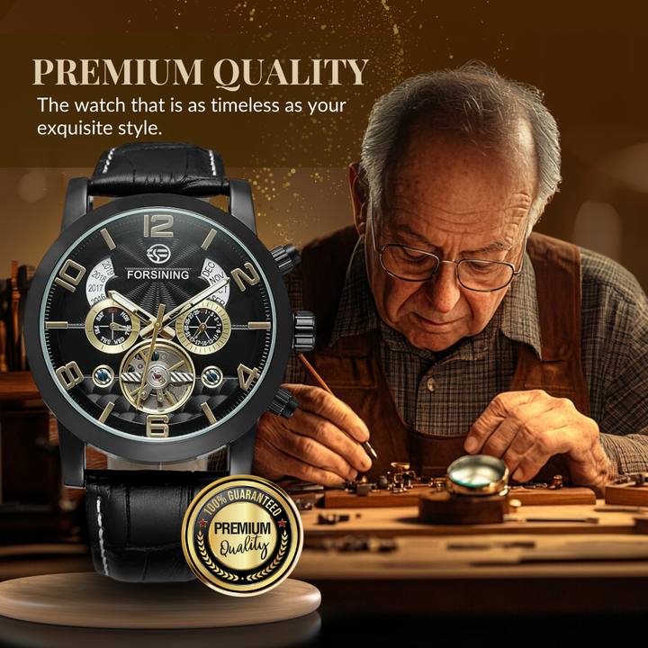 VORTEX | Luxury Tourbillon Automatic Mechanical Watch