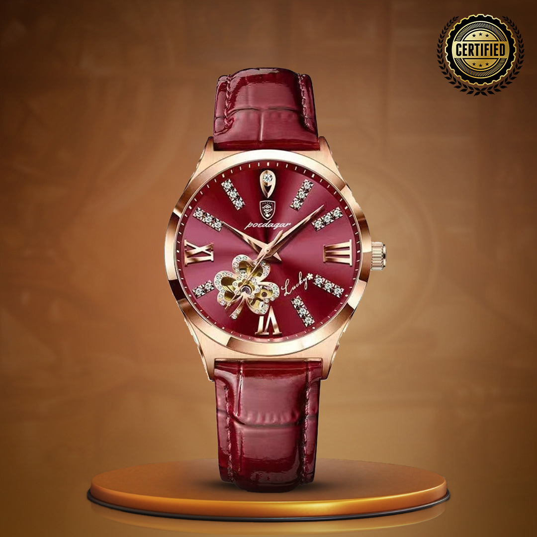 Modiva's Stunning Diamond Dial Wrist Watch