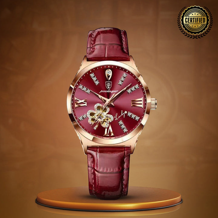 Modiva's Stunning Diamond Dial Wrist Watch