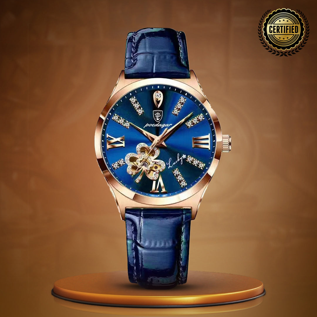 Modiva's Stunning Diamond Dial Wrist Watch