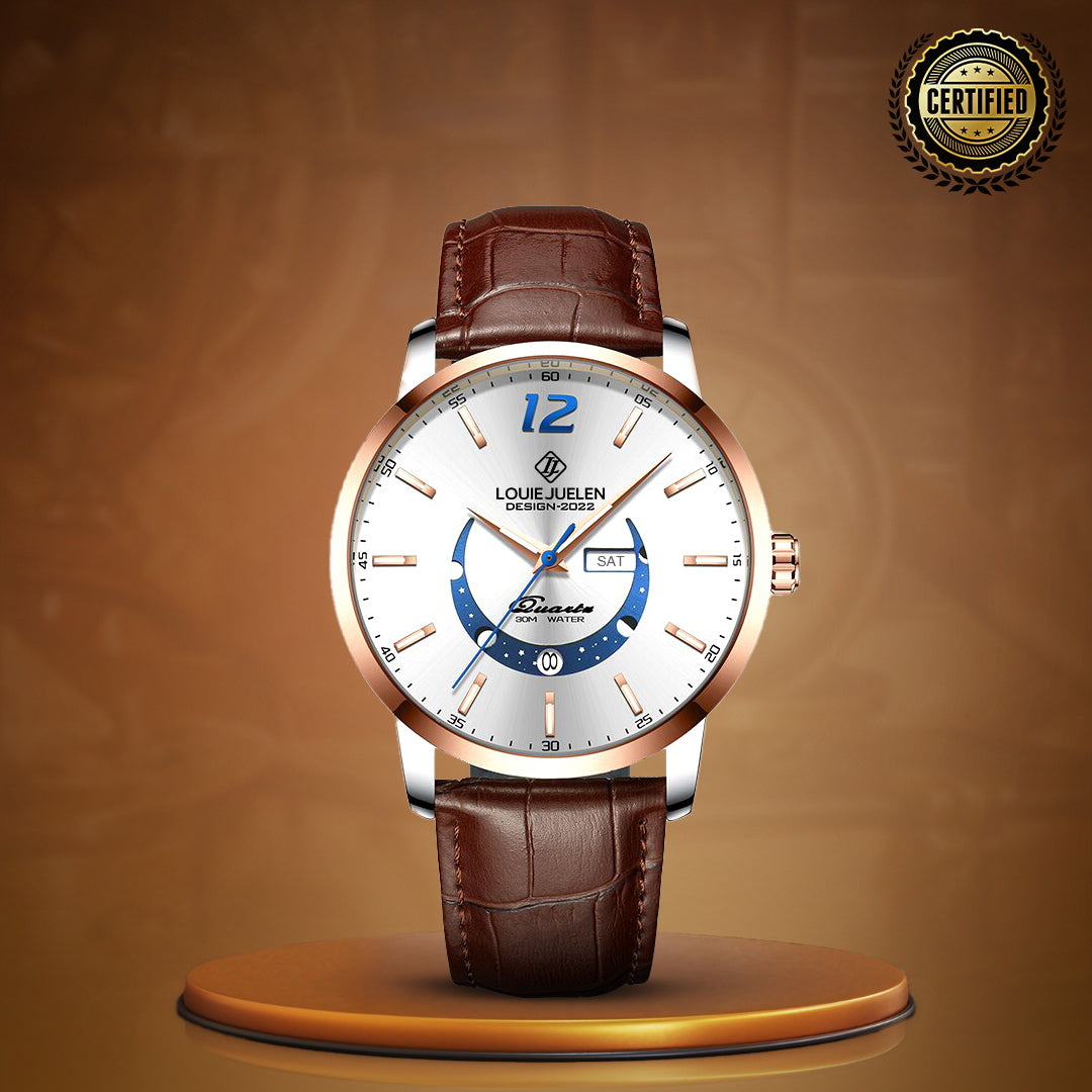 Modiva's Classic Business Chronograph Wrist Watch